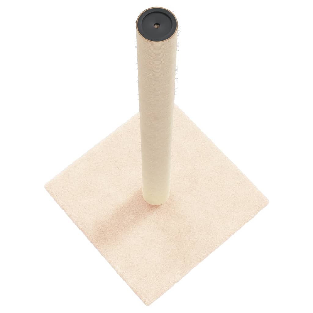 Cat Scratching Post Cream 35x35x70 cm