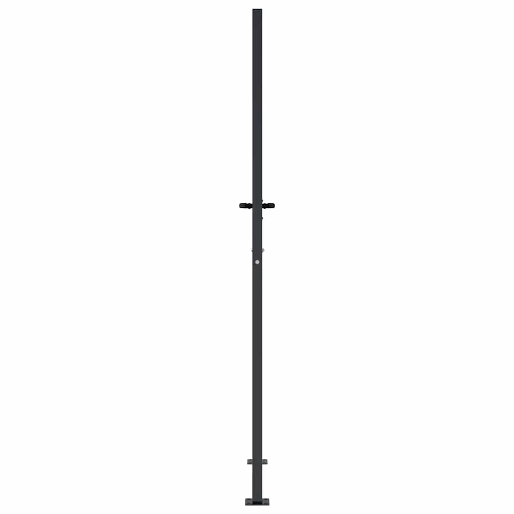 Garden Gate Anthracite 100x200 cm Steel Tree Design