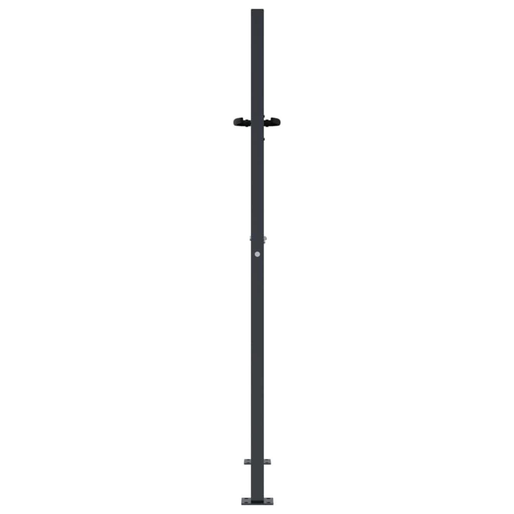 Garden Gate Anthracite 100x125 cm Steel Square Design
