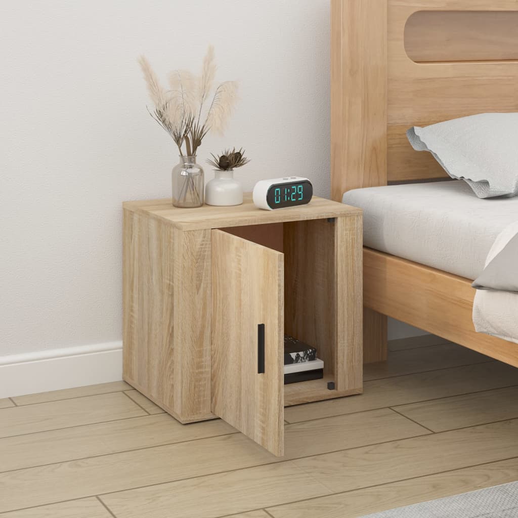 Bedside Cabinet Sonoma Oak 50x39x47 cm