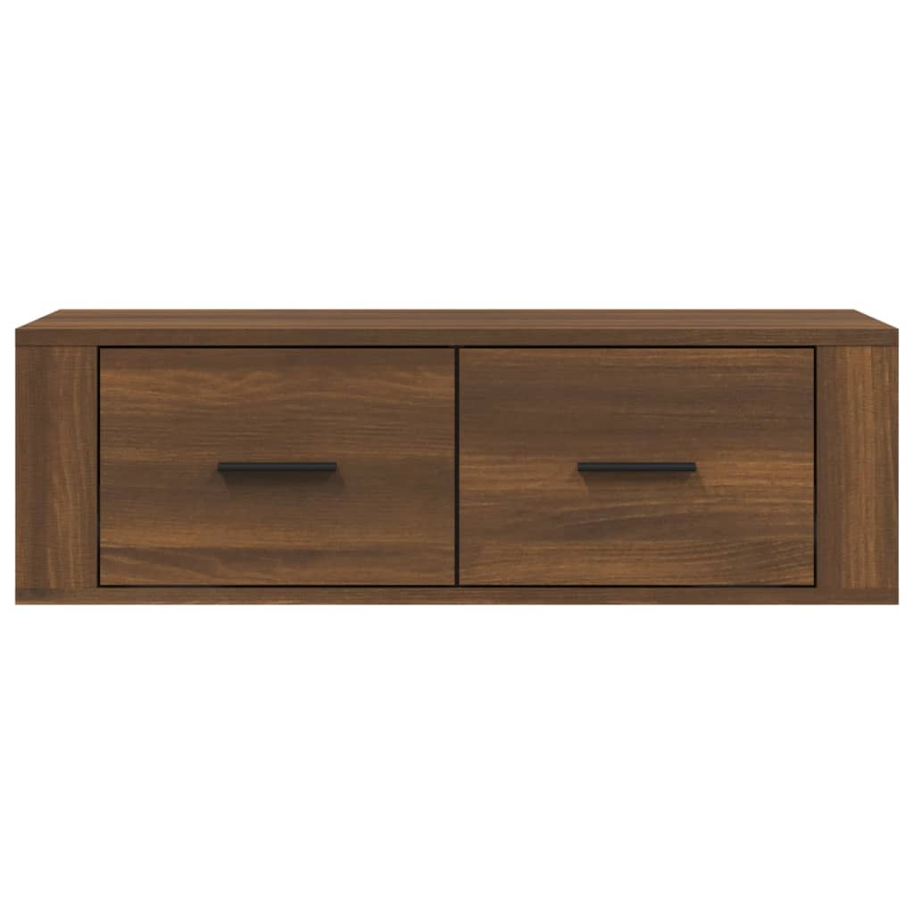 Hanging TV Cabinet Brown Oak 80x36x25 cm Engineered Wood