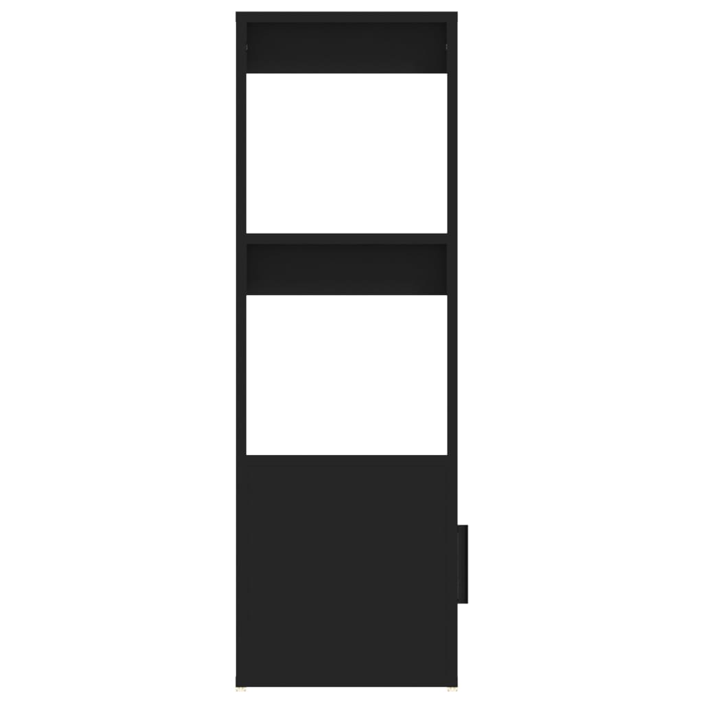 Sideboard Black 80x30x90 cm Engineered Wood