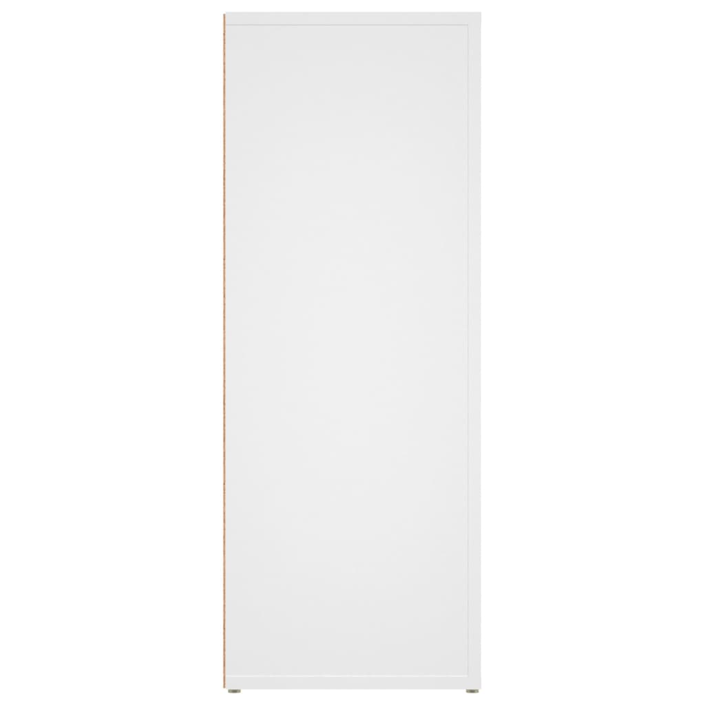 Sideboard White 80x30x80 cm Engineered Wood