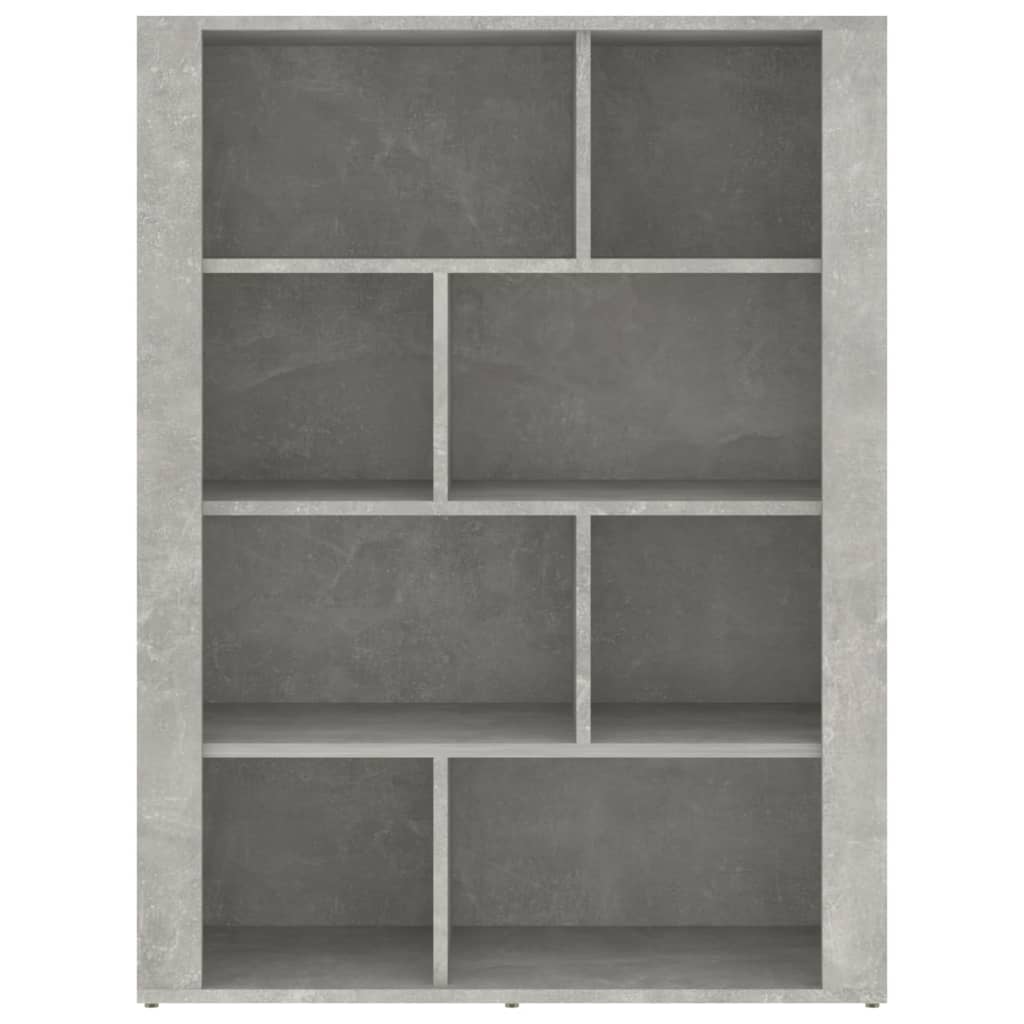 Sideboard Concrete Grey 80x30x106 cm Engineered Wood