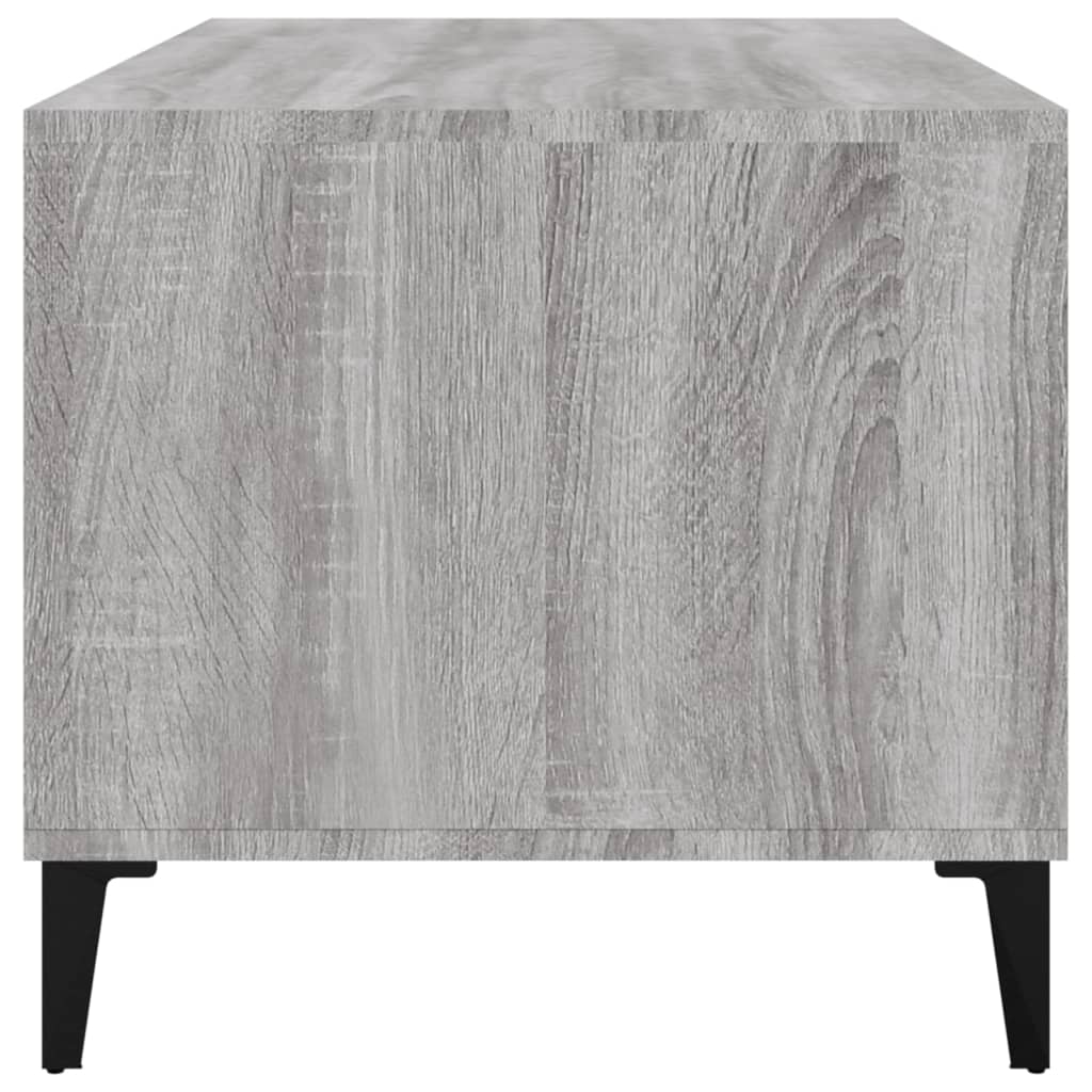Coffee Table Grey Sonoma 90x49x45 cm Engineered Wood
