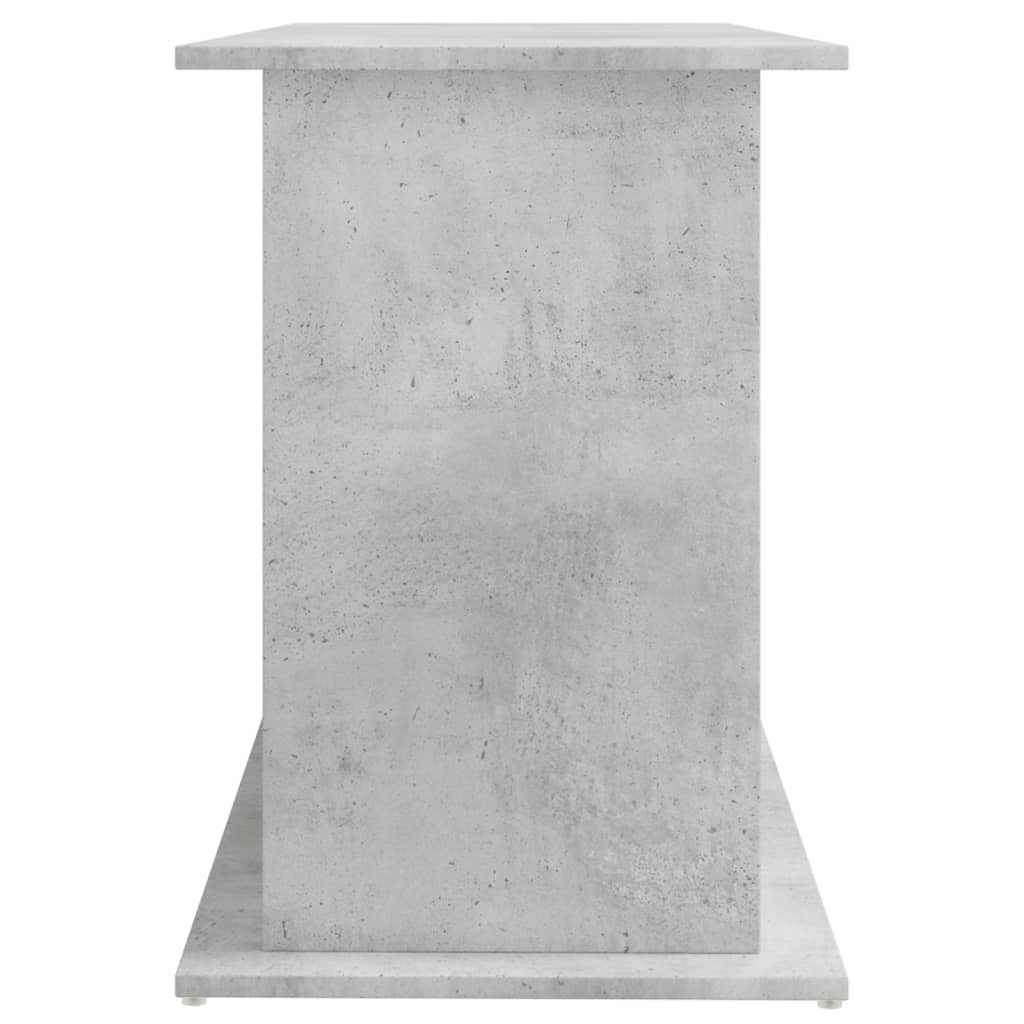 Aquarium Stand Concrete Grey 121x41x58 cm Engineered Wood