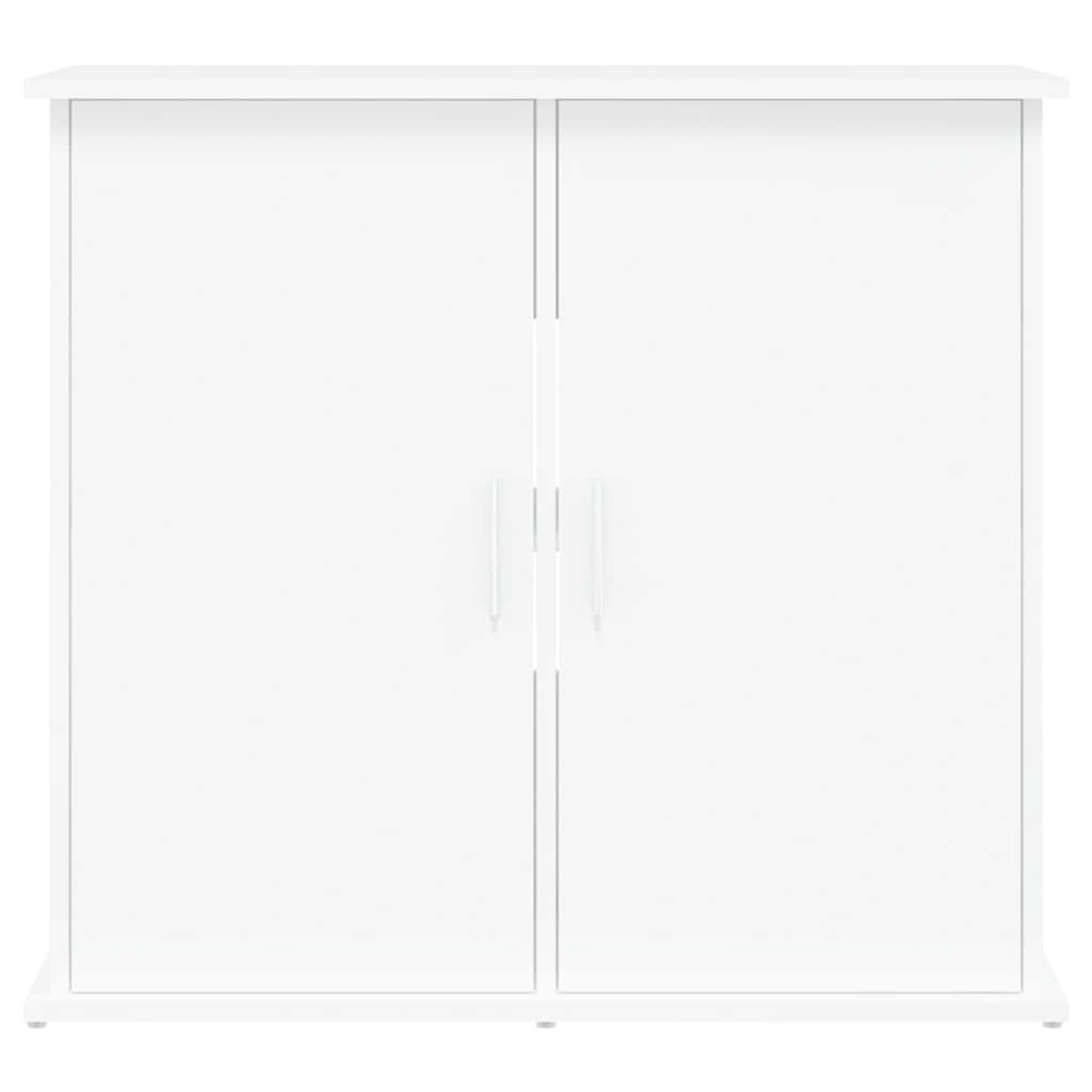 Aquarium Stand White 81x36x73 cm Engineered Wood