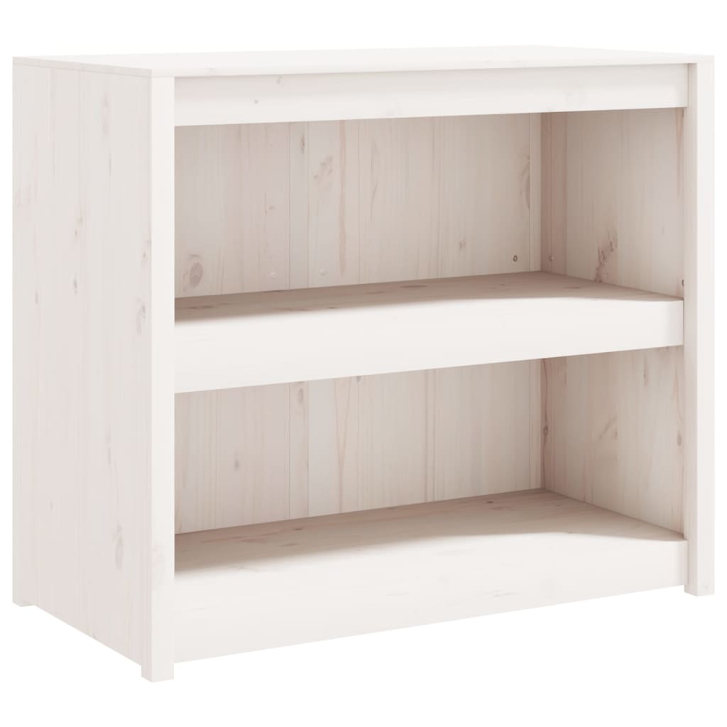 Outdoor Kitchen Cabinets MEPPEL 4 pcs White Solid Wood Pine