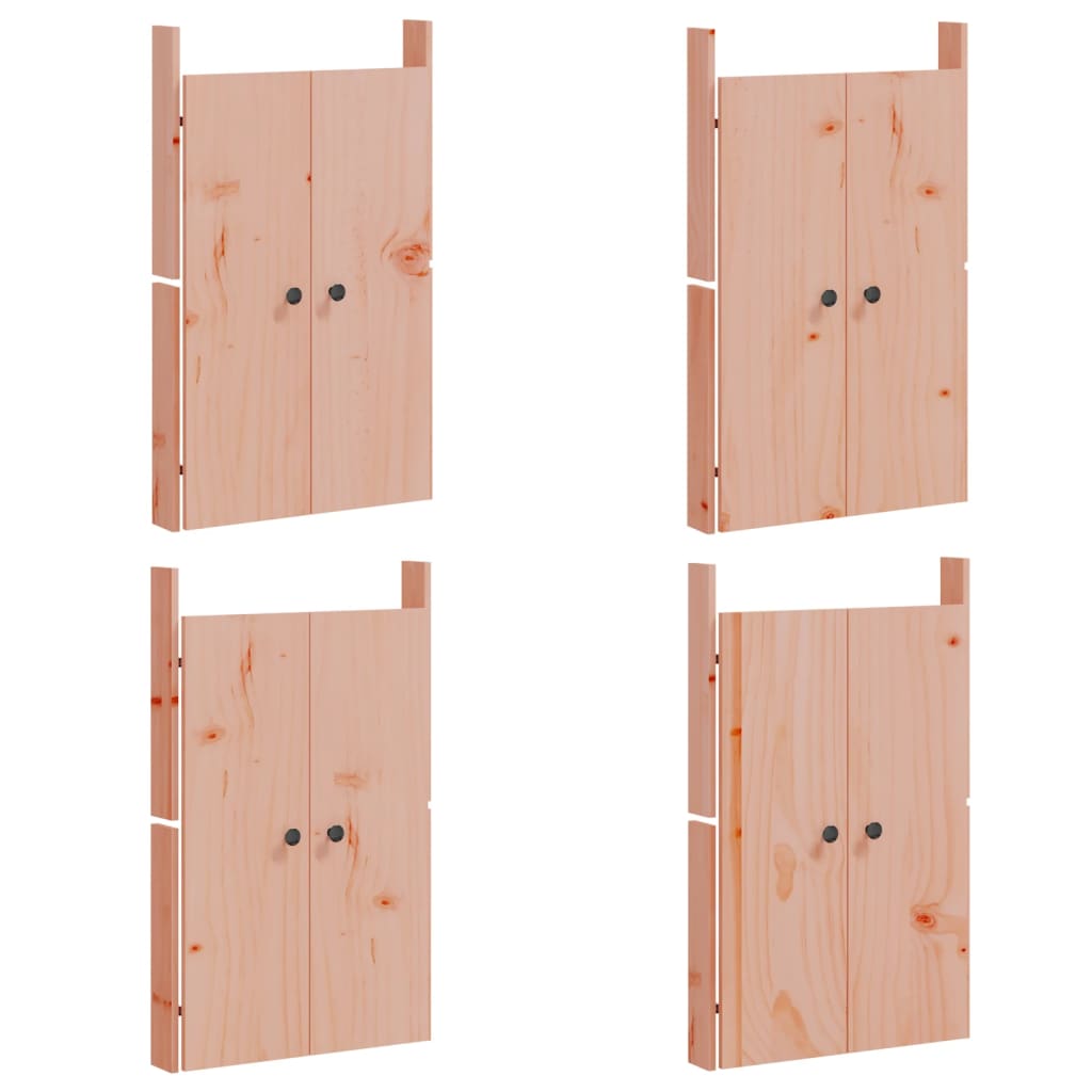 Outdoor Kitchen Cabinets MEPPEL 3 pcs Solid Wood Douglas