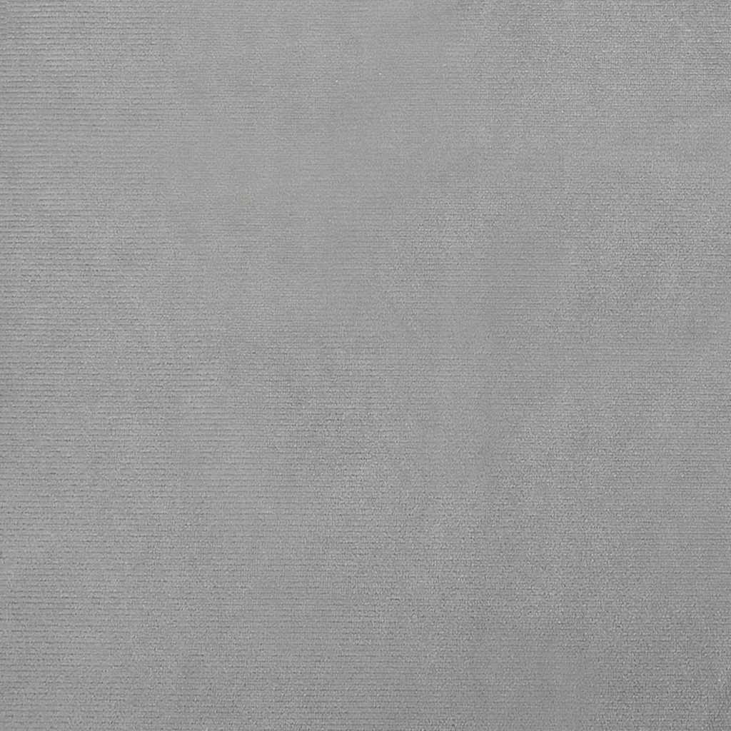 Kids Sofa Light Grey 100x54x33 cm Velvet