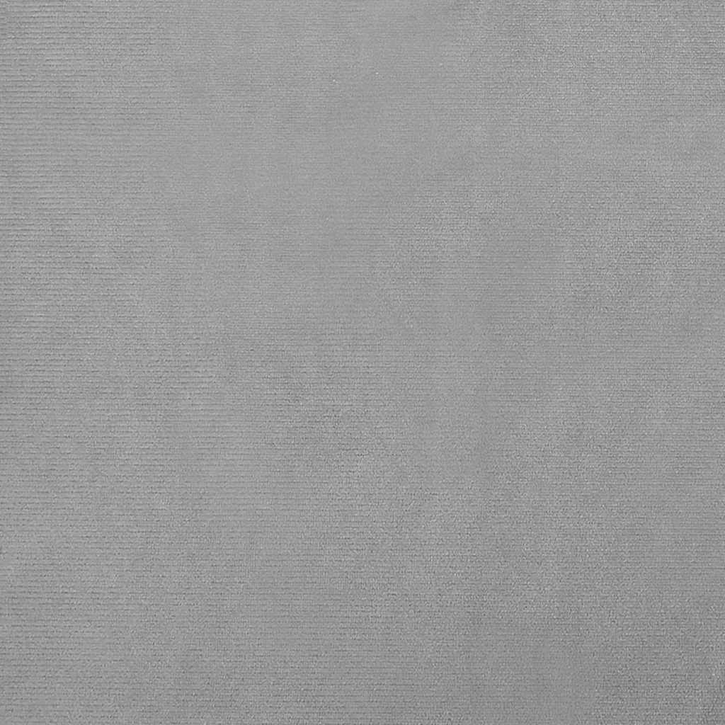 Kids Sofa Light Grey 70x45x33 cm Velvet