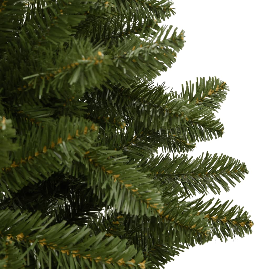 Artificial Hinged Christmas Tree with Stand Green 210 cm