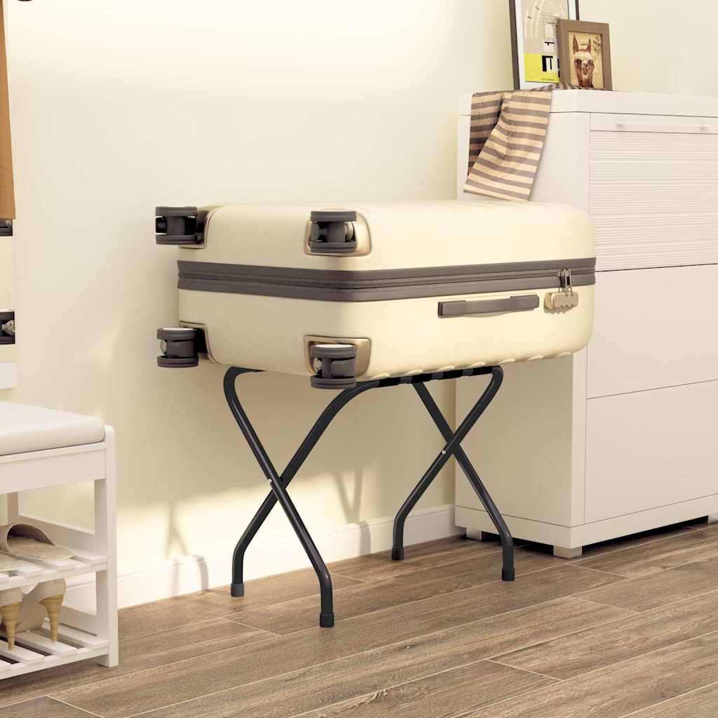 Luggage Rack Black 56x40x49 cm