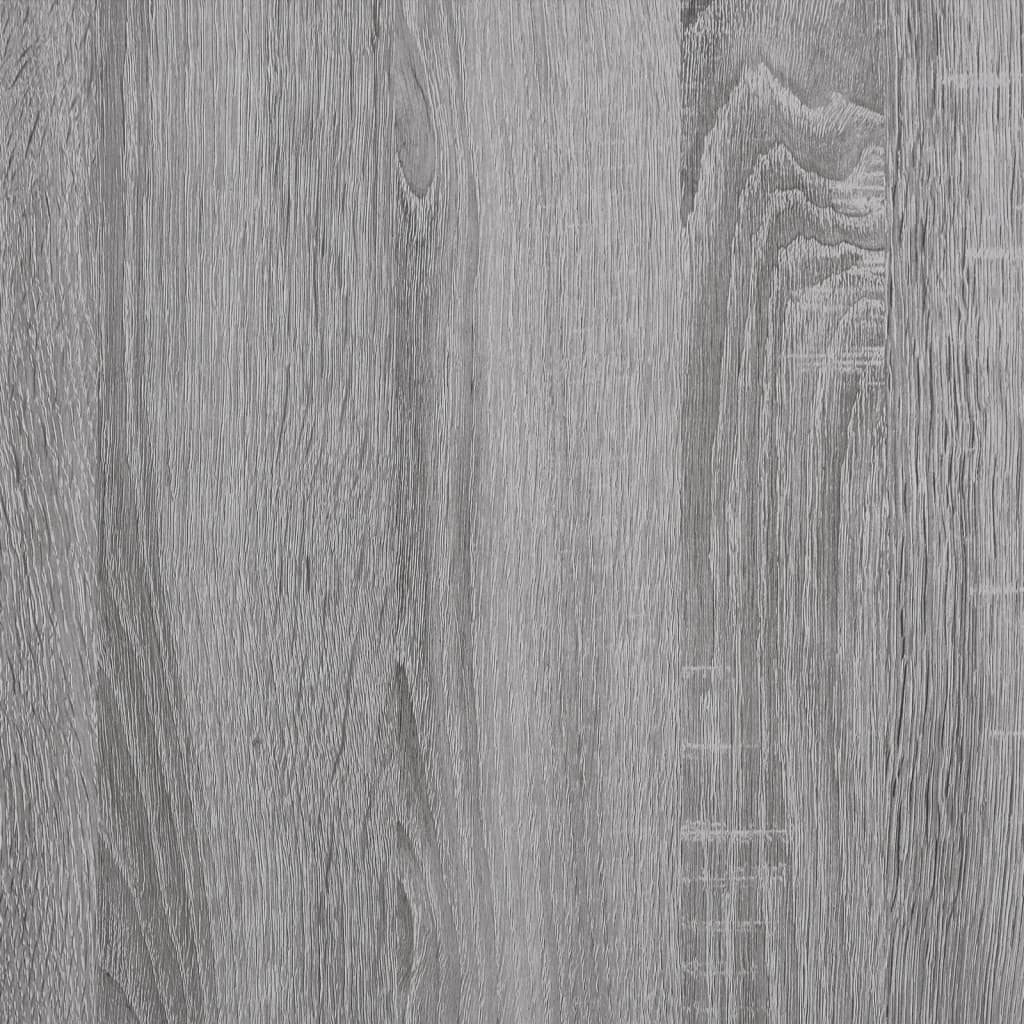 Side Table Grey Sonoma 40x40x40 cm Engineered Wood