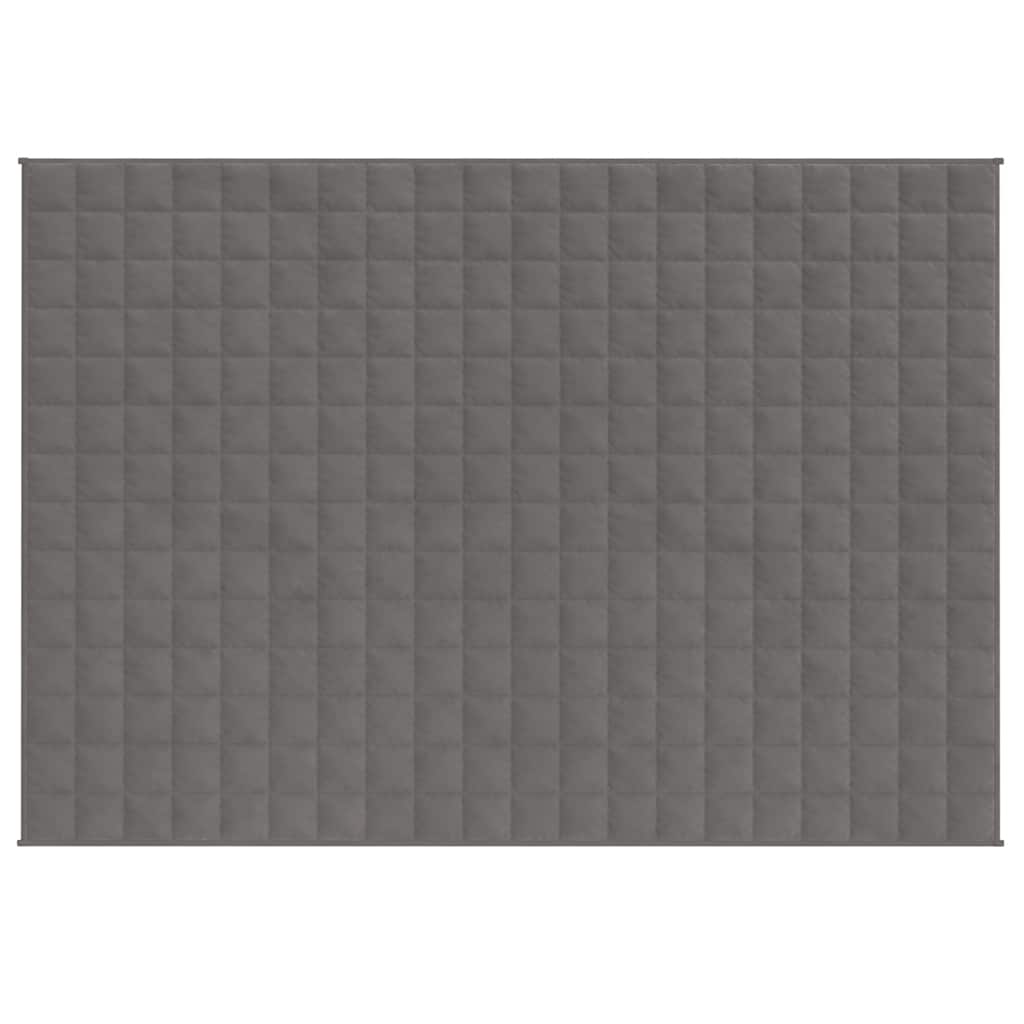 Weighted Blanket Grey 150x200 cm 7 kg Fabric