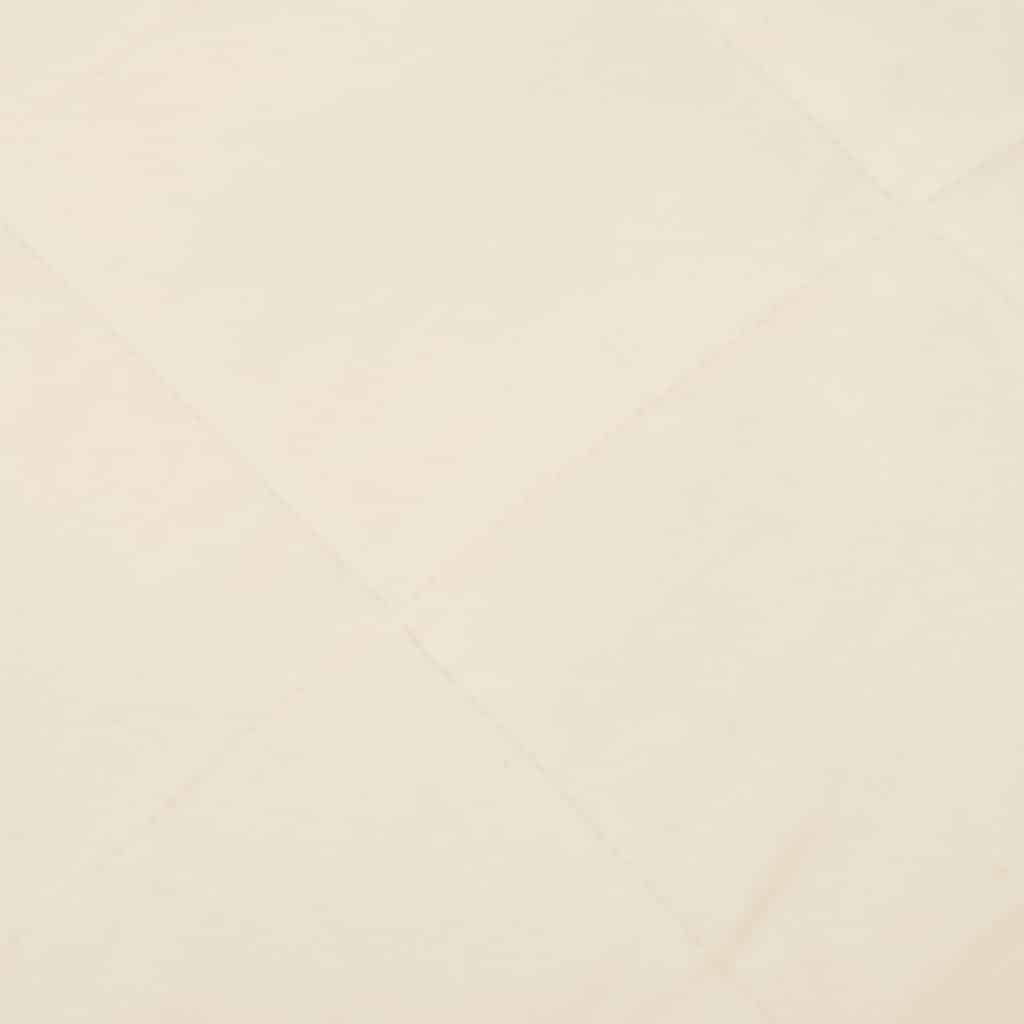 Weighted Blanket Light Cream 120x180 cm 9 kg Fabric