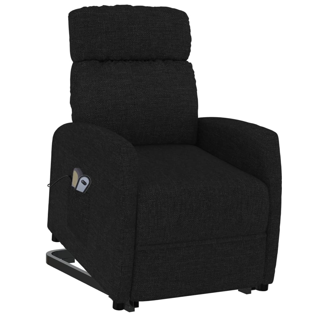 Stand up Massage Chair Black Fabric