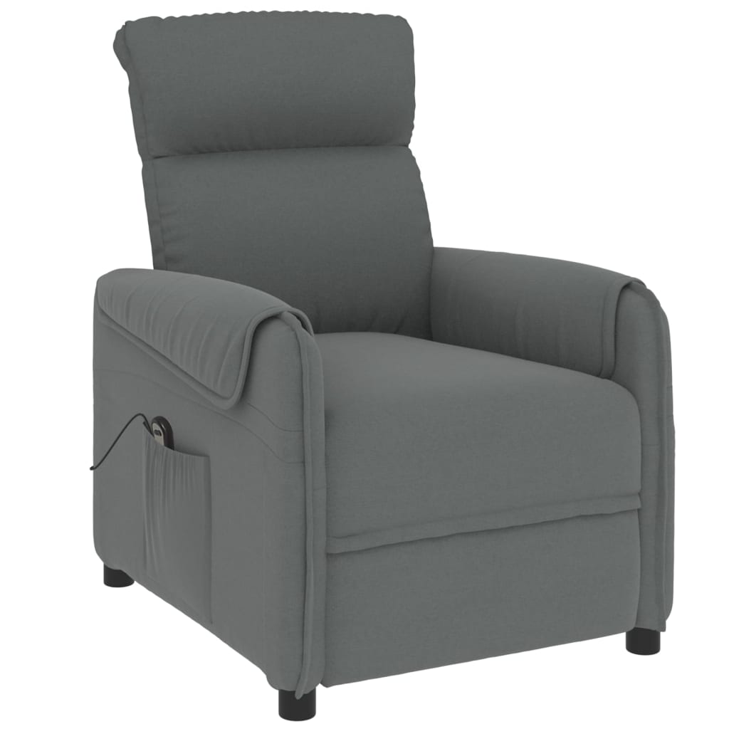Stand up Chair Dark Grey Fabric