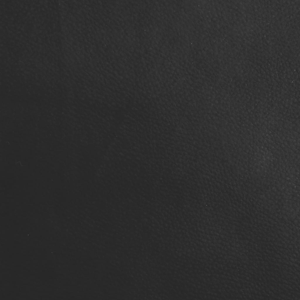 Stand up Chair Black Faux Leather