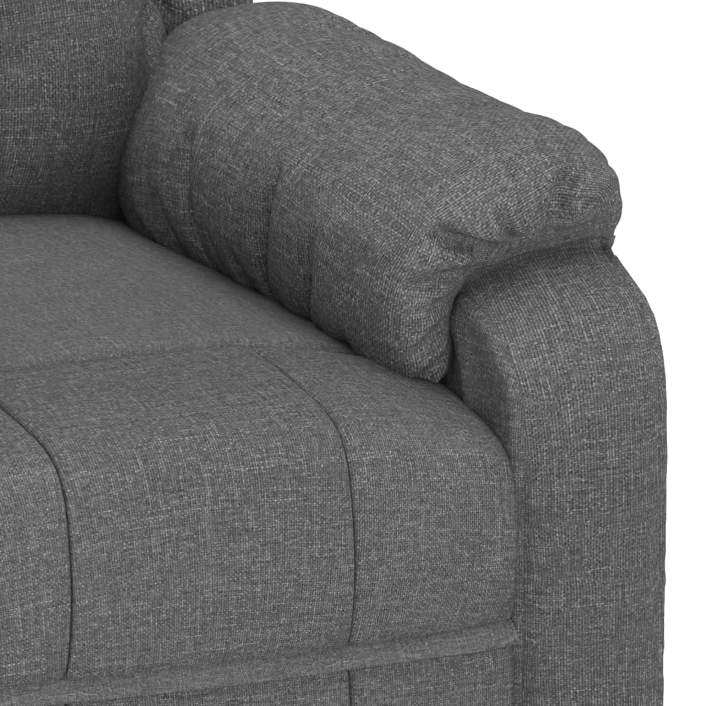Stand up Chair Dark Grey Fabric