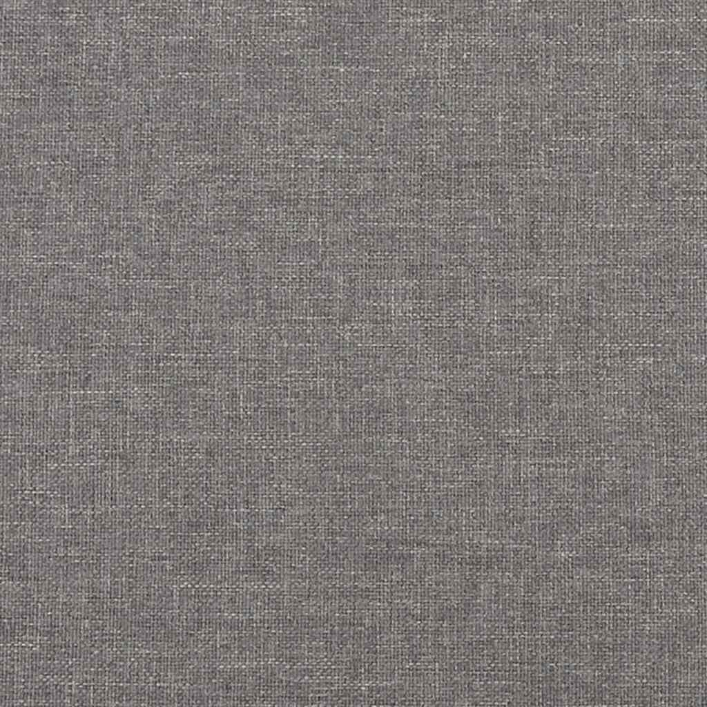 3-Seater Sofa with Pillows&Cushions Light Grey 180 cm Fabric