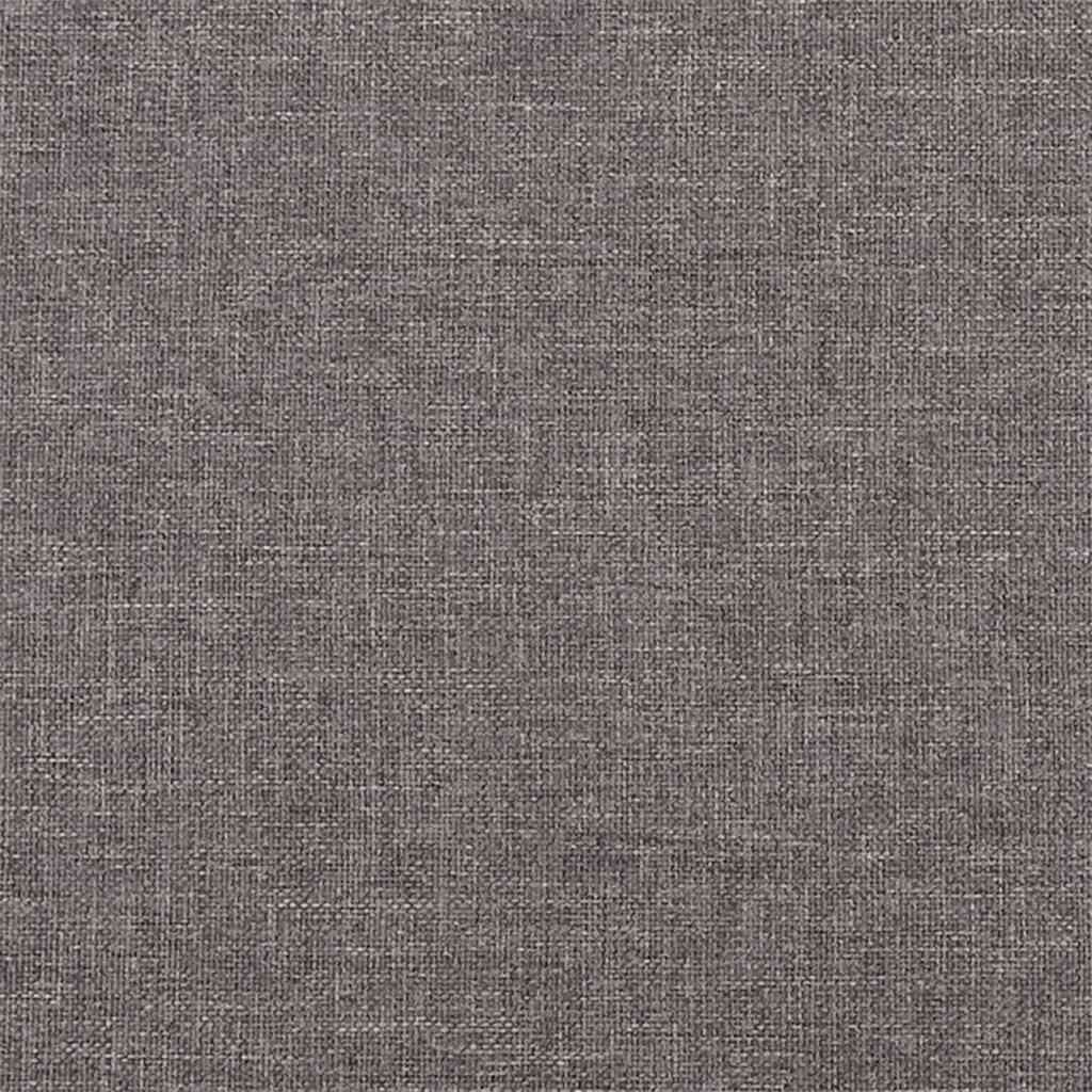 3-Seater Sofa with Pillows&Cushions Dark Grey 180 cm Fabric