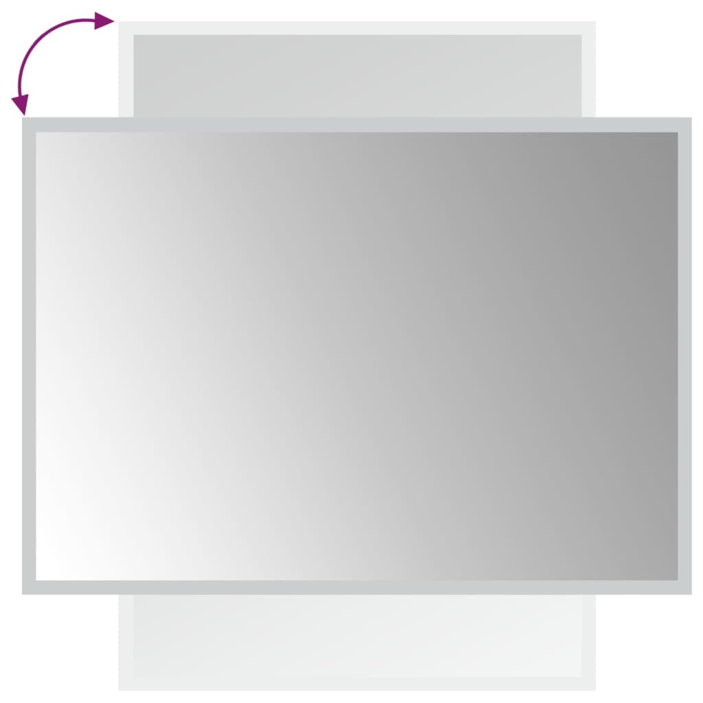 LED Bathroom Mirror 50x70 cm