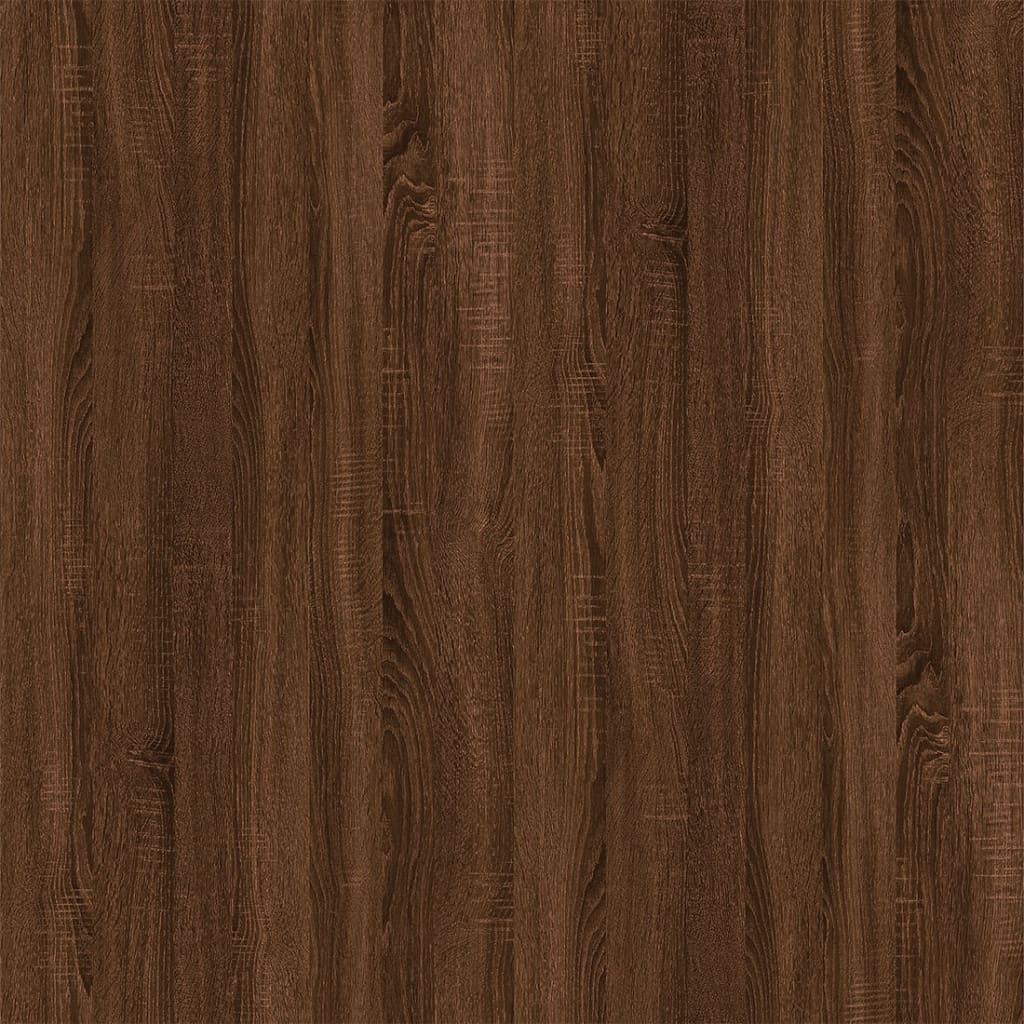 Wall Mounted TV Cabinet Brown Oak 57x34.5x40 cm