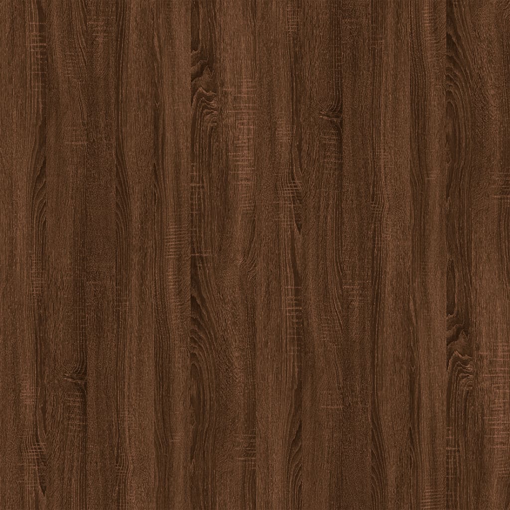 Wall Mounted TV Cabinet Brown Oak 40x34.5x80 cm