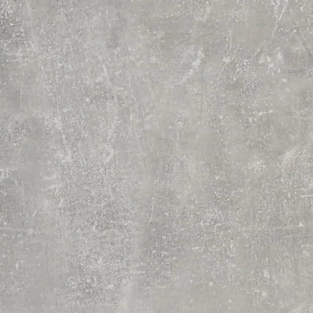 TV Cabinet Concrete Grey 80x31.5x36 cm Engineered Wood