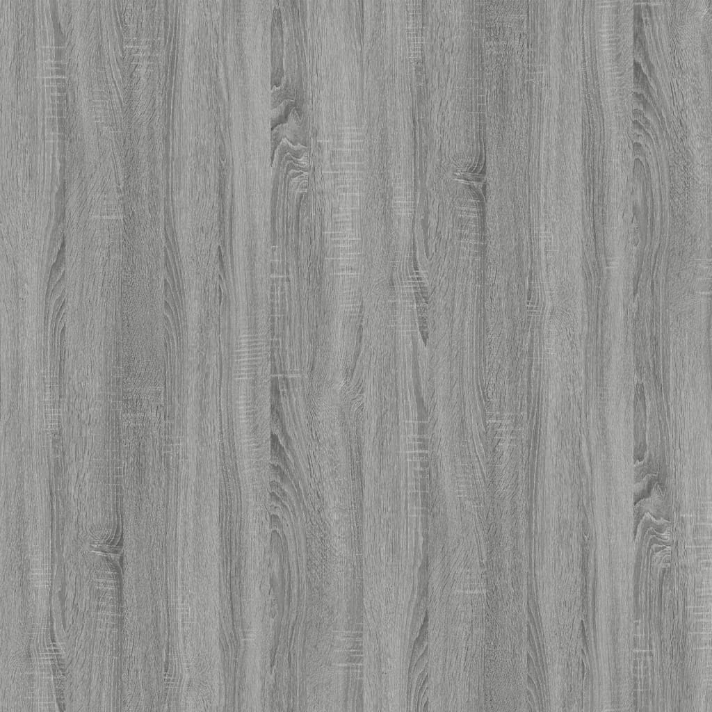 TV Cabinet Grey Sonoma 80x31.5x36 cm Engineered Wood