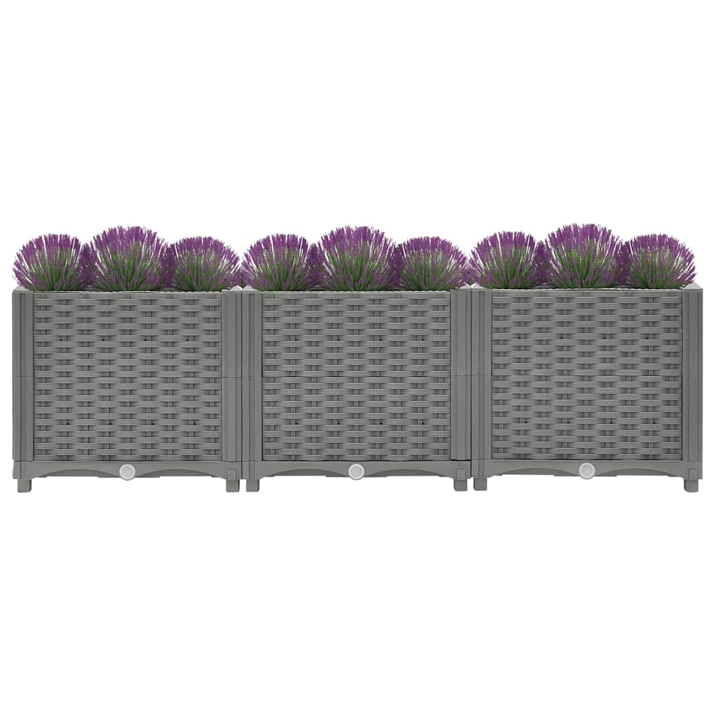 Raised Bed 120x40x38 cm Polypropylene