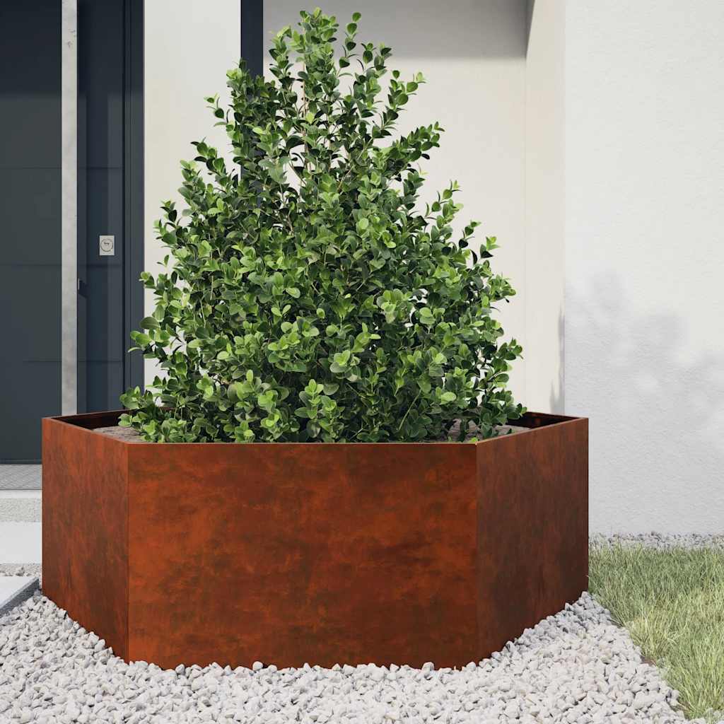 Planter Rusty 138x120x45 cm Corten Steel