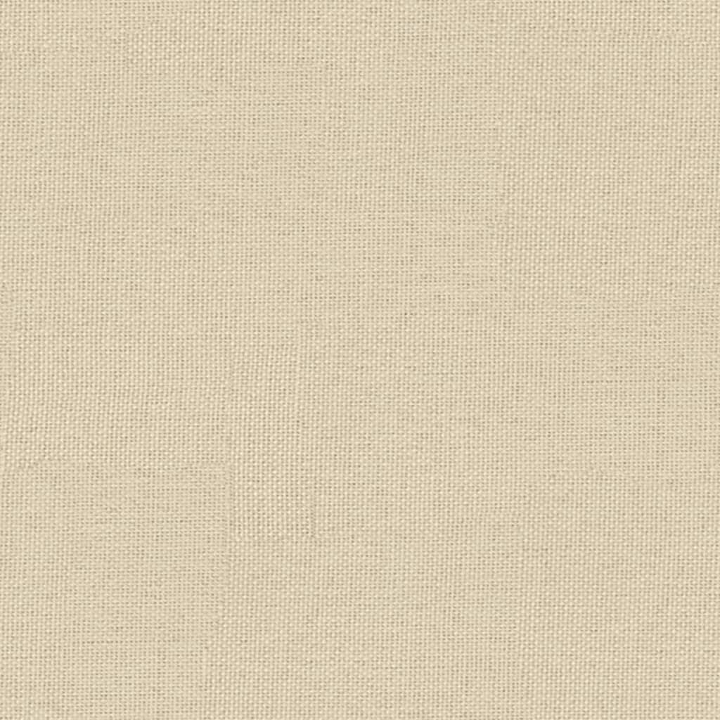 Bench Cream 100x64x80 cm Fabric