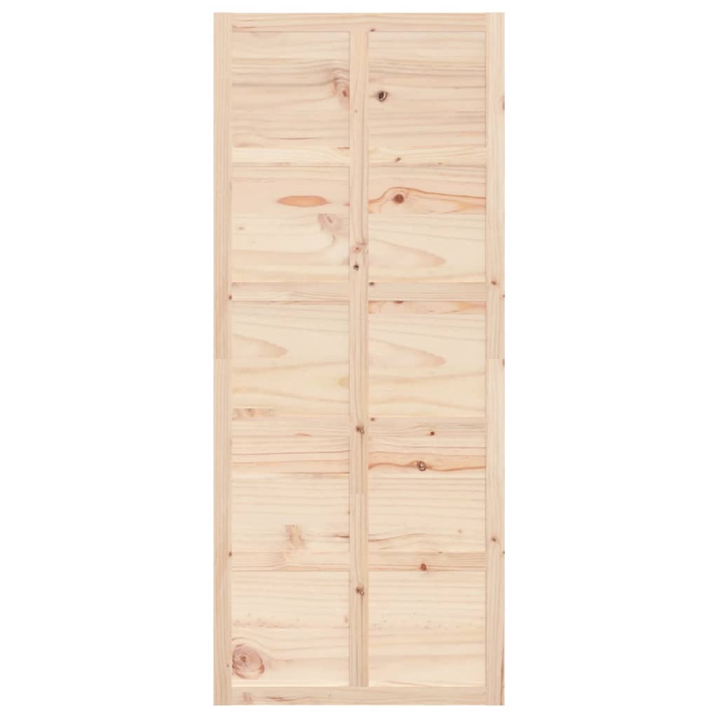 Barn Door 90x1.8x214 cm Solid Wood Pine