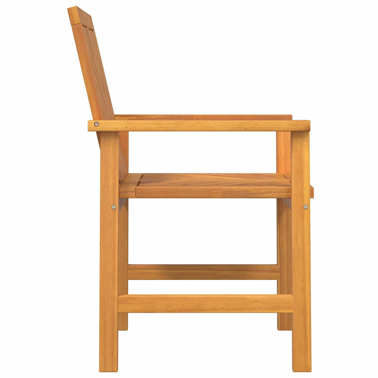 Dining Chair 6 pcs Natural Solid Acacia Wood