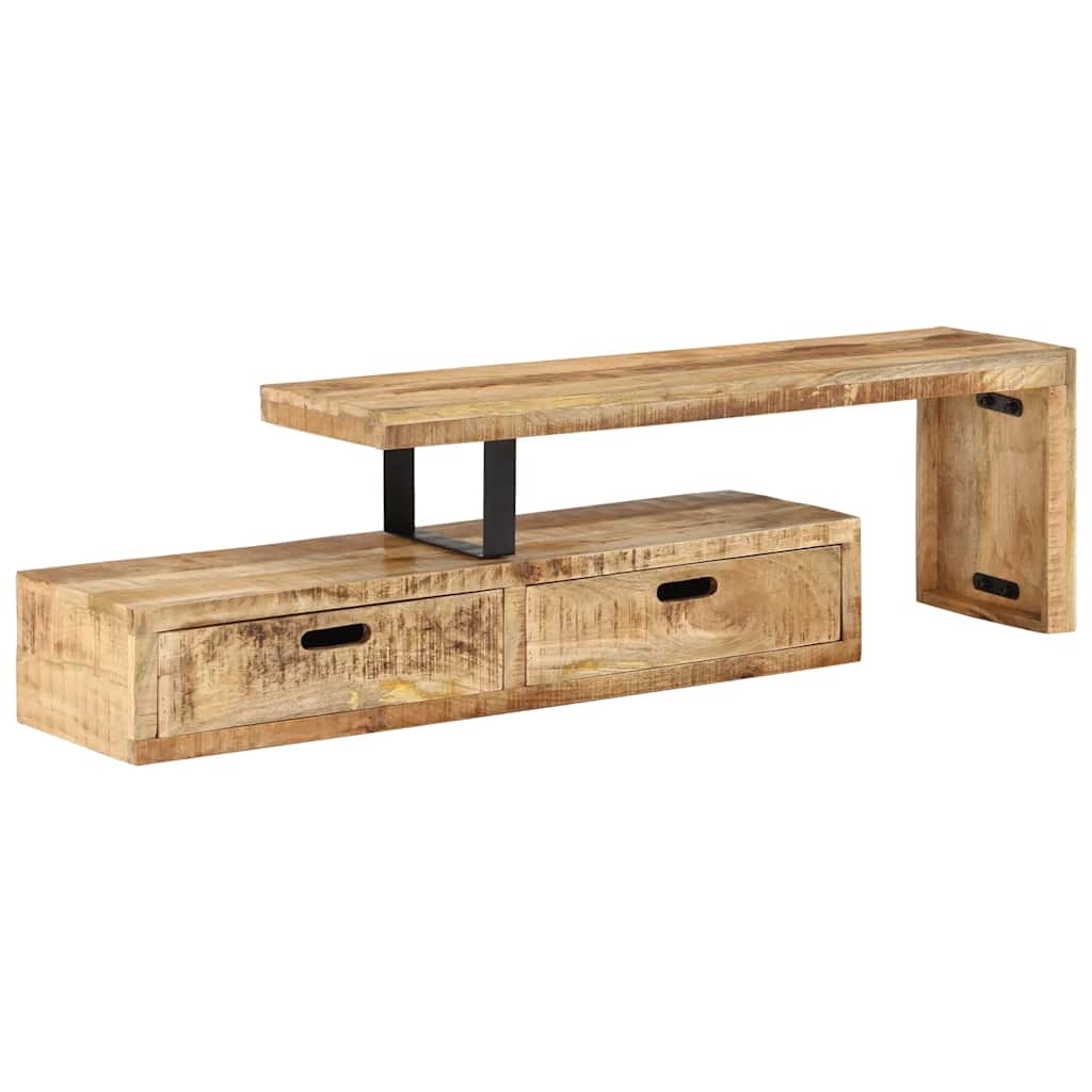 TV Stand (118-200)x30x40 cm Solid Wood Mango