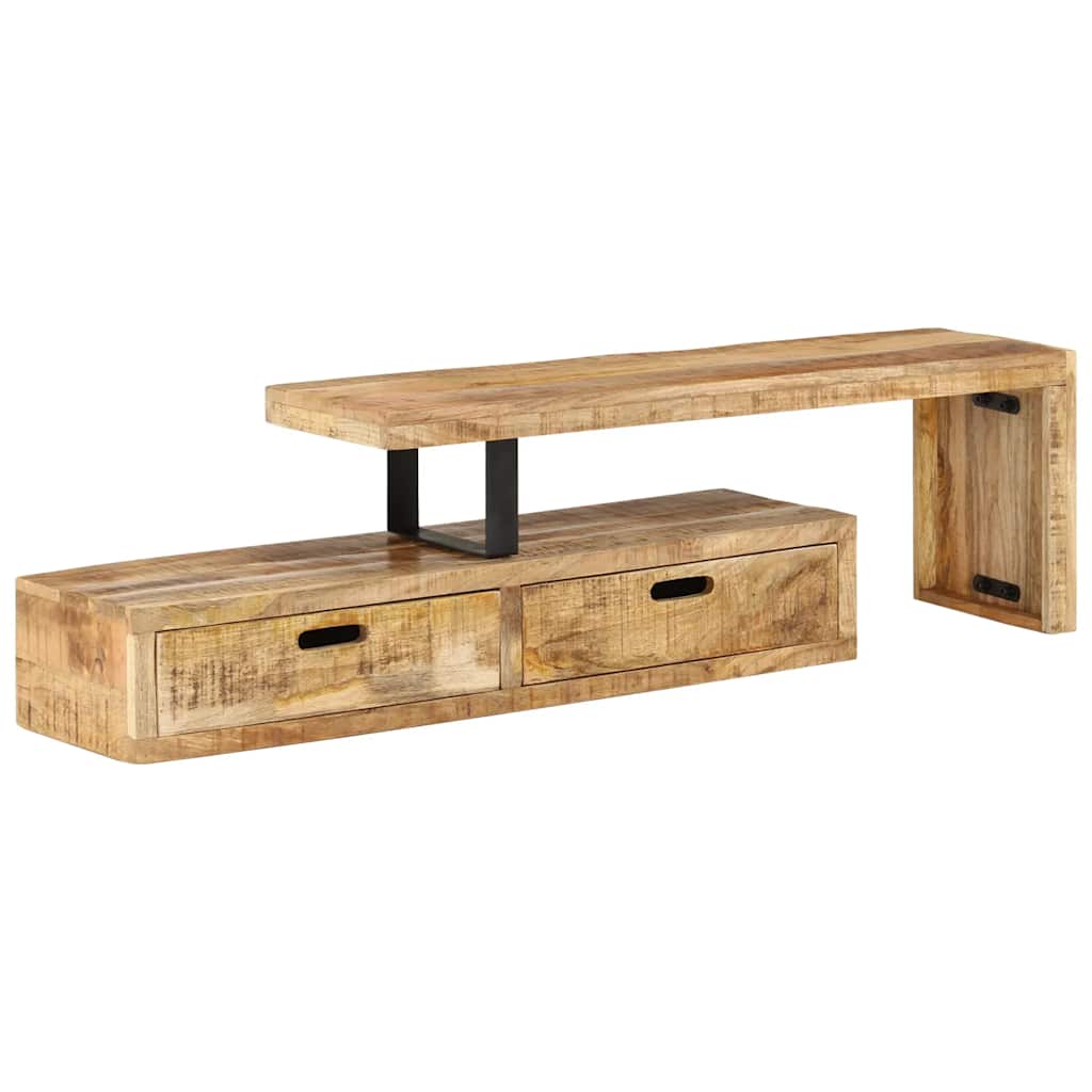 TV Stand (118-200)x30x40 cm Solid Wood Mango
