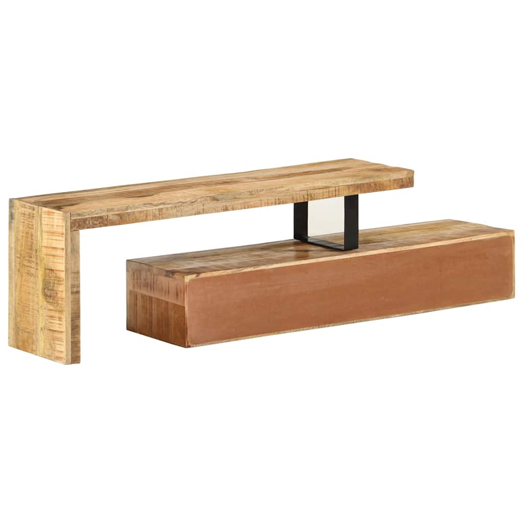 TV Stand (118-200)x30x40 cm Solid Wood Mango