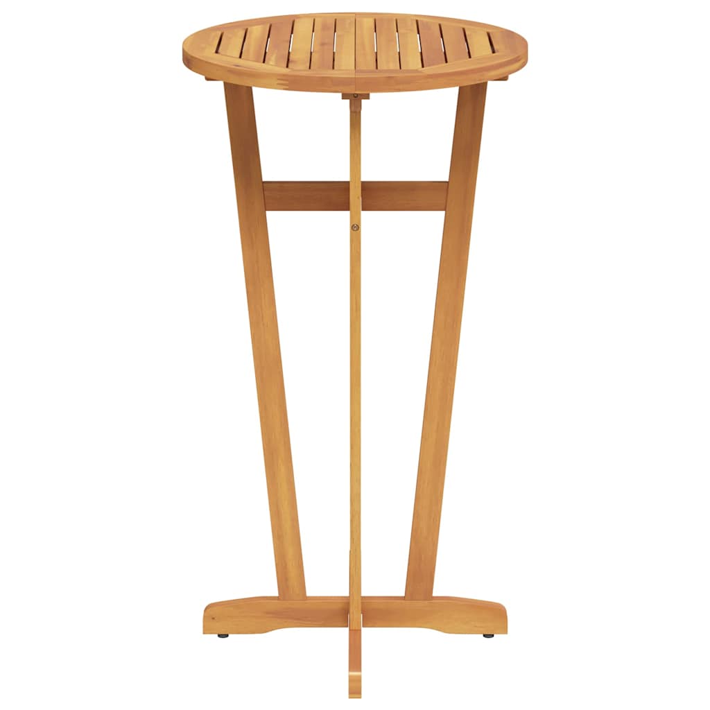 Garden Bar Table Ø60x105 cm Solid Wood Acacia