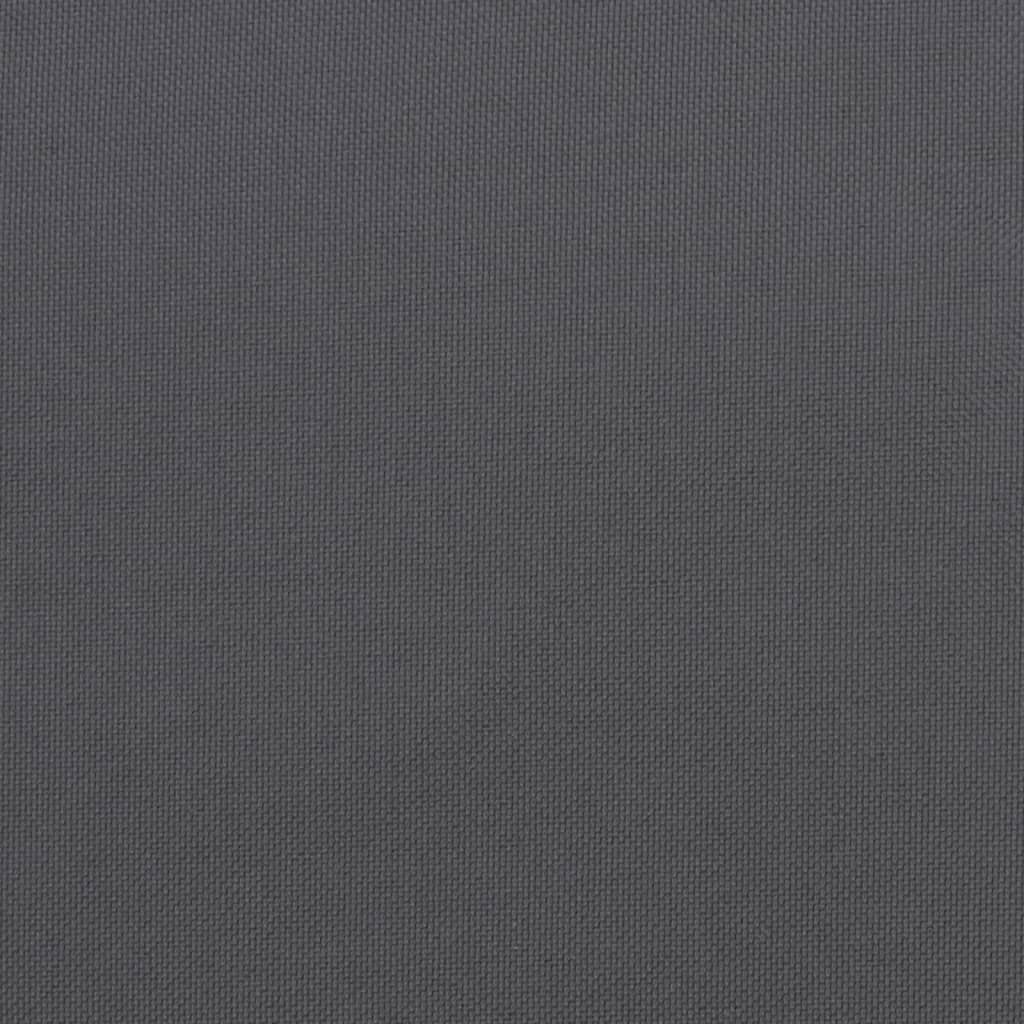 Pallet Cushions 2 pcs Anthracite Fabric