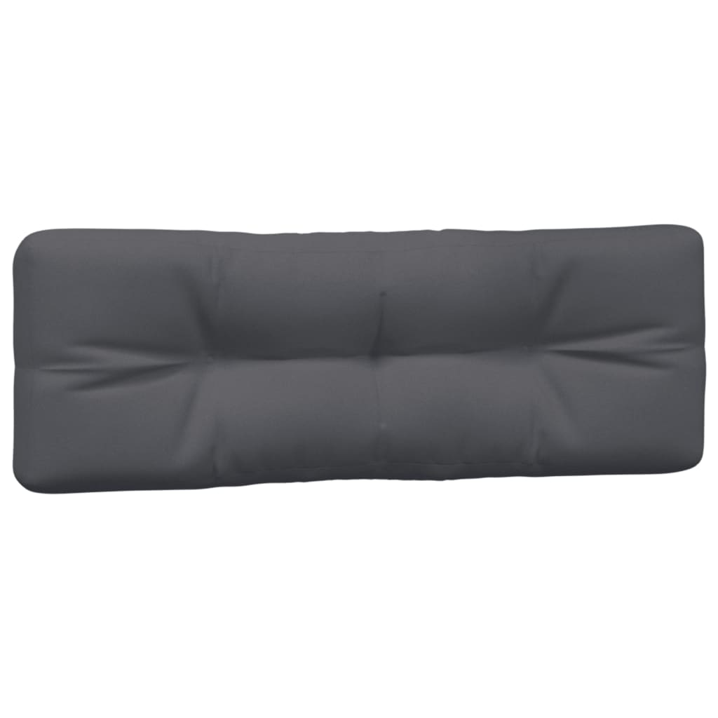 Pallet Cushions 3 pcs Anthracite Fabric