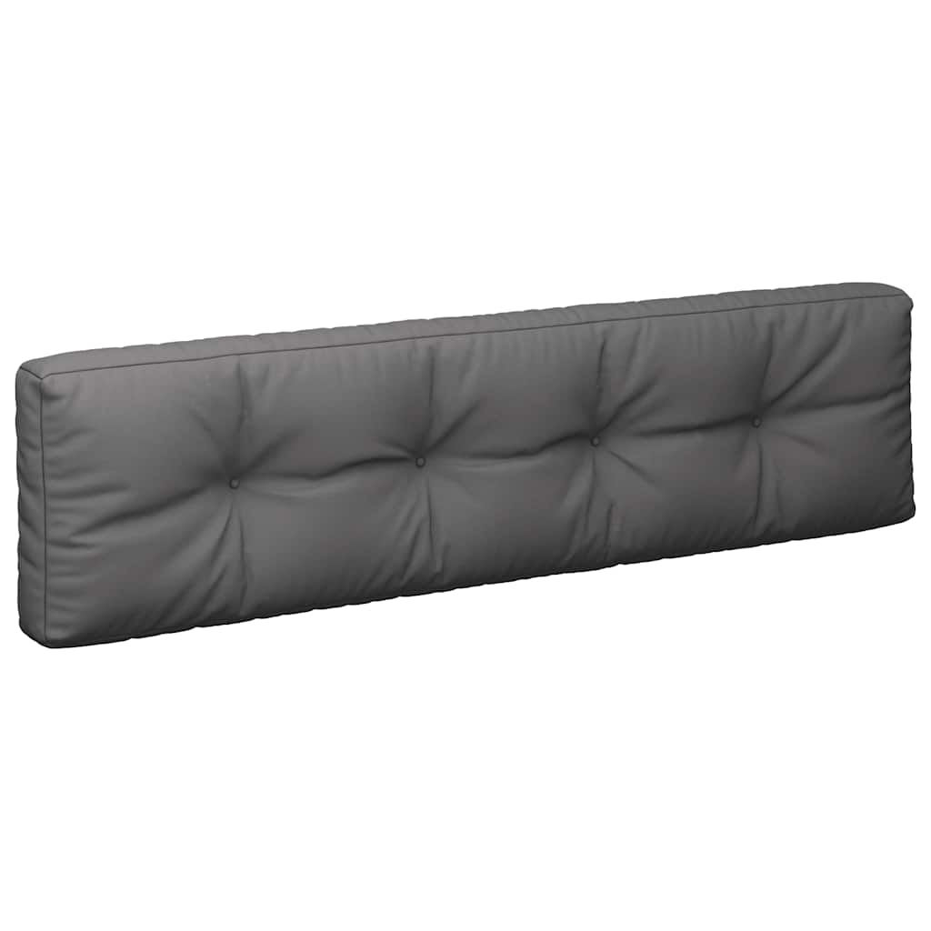 Pallet Cushions 2 pcs Anthracite Fabric