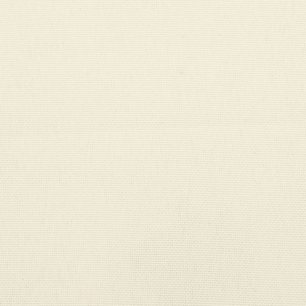 Chair Cushions 6 pcs Cream White 40x40x7 cm Oxford Fabric