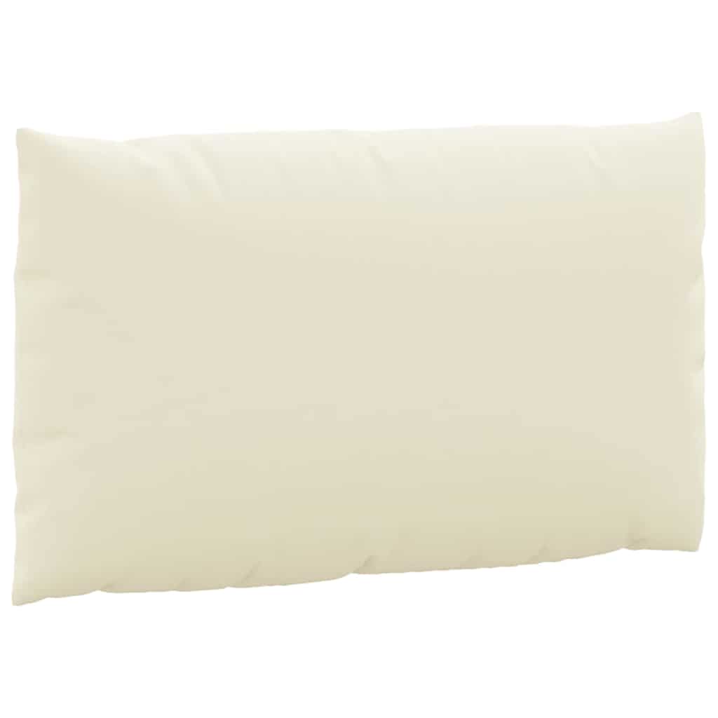 Pallet Cushions 3 pcs Cream White Oxford Fabric