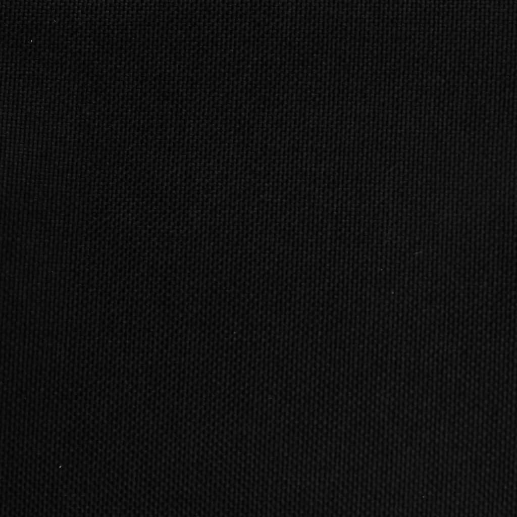 Relaxing Chair with Footstool Black Fabric