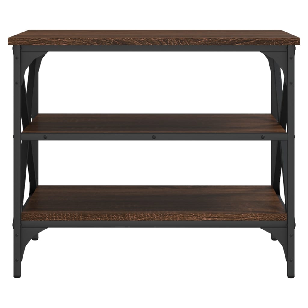 TV Cabinet Brown Oak 60x40x50 cm Engineered Wood