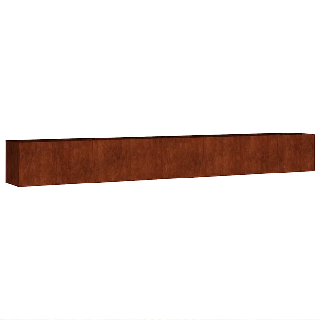 Garden Raised Bed 360x40x40 cm Corten Steel