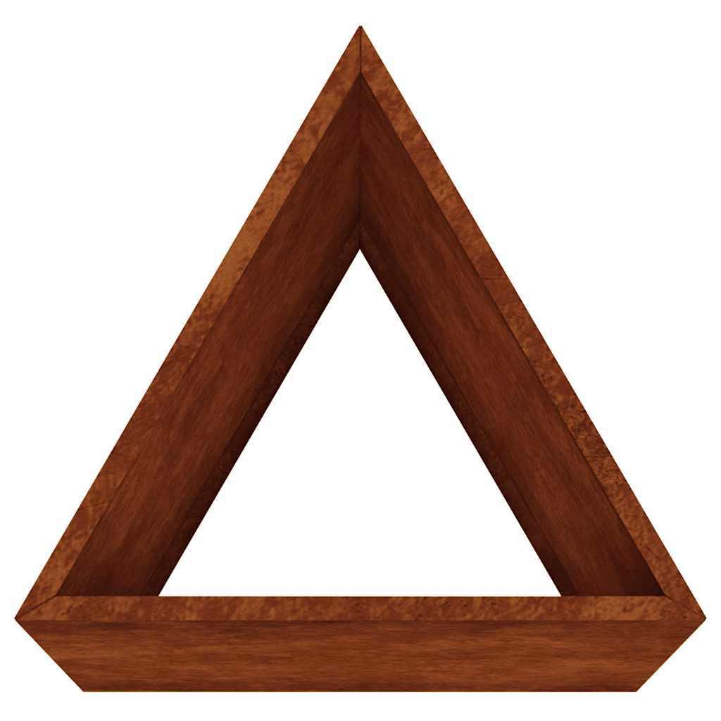 Garden Planter 30x26x75 cm Corten Steel