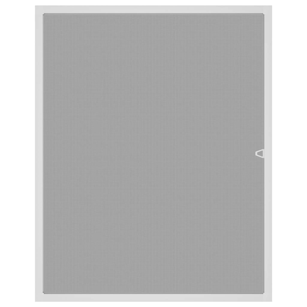 Insect Screen for Windows White 100x120 cm